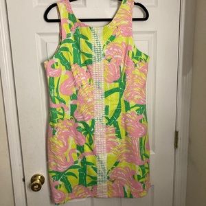 Lily Pulitzer Yellow/Pink Shift Dress